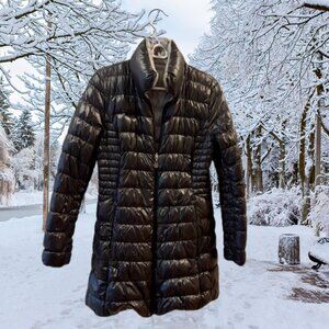 Laundry by Shelli Segal Women's Reversible Puffer Coat Size Medium